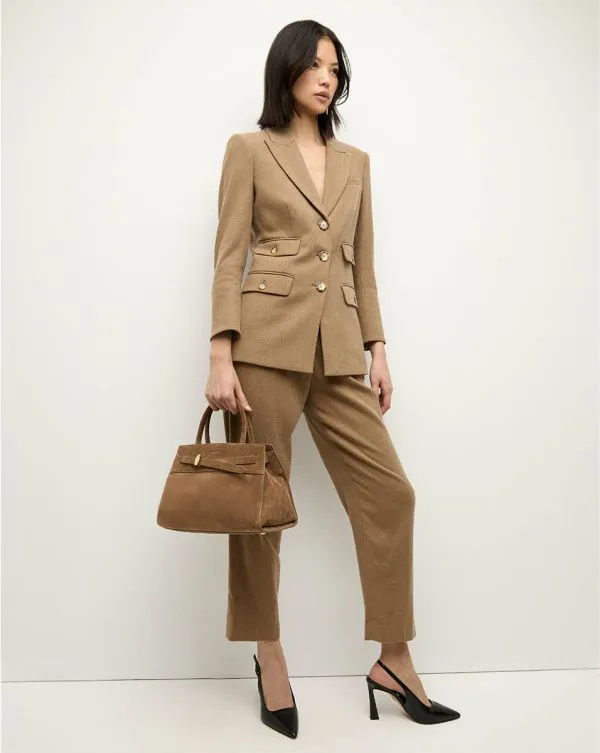 Netta Pant Heather Russet Women Veronica Beard Pants Netta Pant Heather Russet Women Veronica Beard Pants