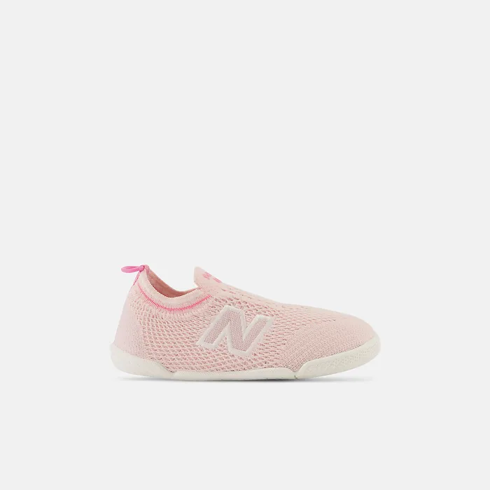 NEWB KNIT Pink with Grey Kids Size 0 8211 10 New Balance