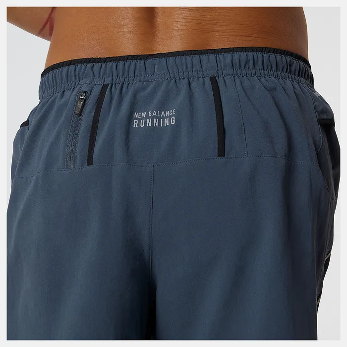 New Balance Impact Run 5 Inch Short THUNDER Men Shorts New Balance Impact Run 5 Inch Short THUNDER Men Shorts