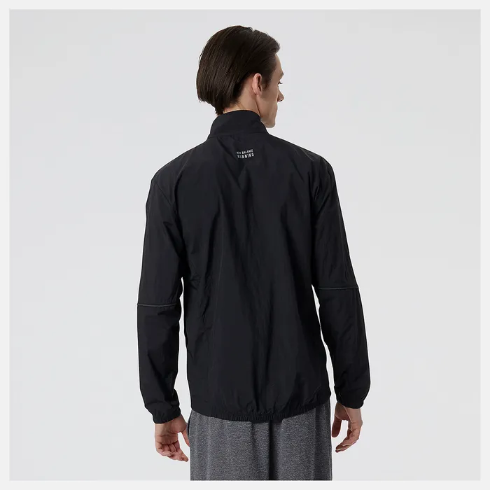 New Balance Impact Run Packable Jacket BLACK Men Jackets and Vests New Balance Impact Run Packable Jacket BLACK Men Jackets and Vests