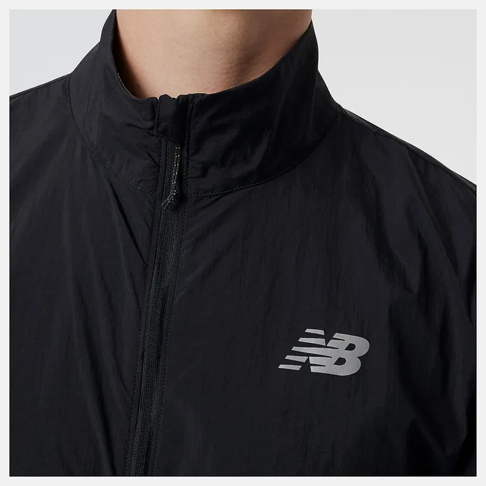 New Balance Impact Run Packable Jacket BLACK Men Jackets and Vests New Balance Impact Run Packable Jacket BLACK Men Jackets and Vests