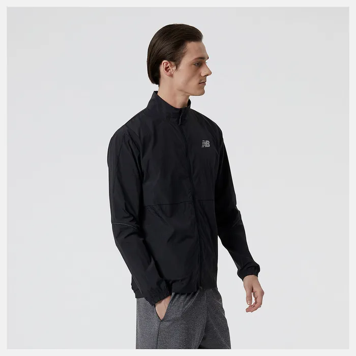 New Balance Impact Run Packable Jacket BLACK Men Jackets and Vests New Balance Impact Run Packable Jacket BLACK Men Jackets and Vests