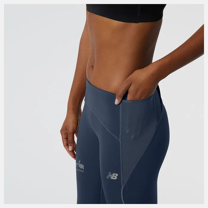 New Balance Run For Life Impact Run Tight NATURAL INDIGO Women Pants and Leggings New Balance Run For Life Impact Run Tight NATURAL INDIGO Women Pants and Leggings