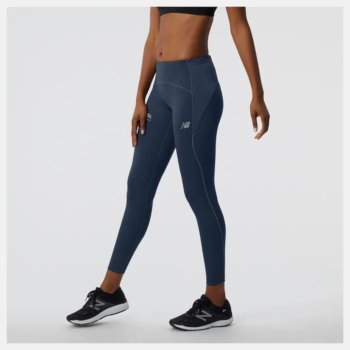 New Balance Run For Life Impact Run Tight NATURAL INDIGO Women Pants and Leggings New Balance Run For Life Impact Run Tight NATURAL INDIGO Women Pants and Leggings