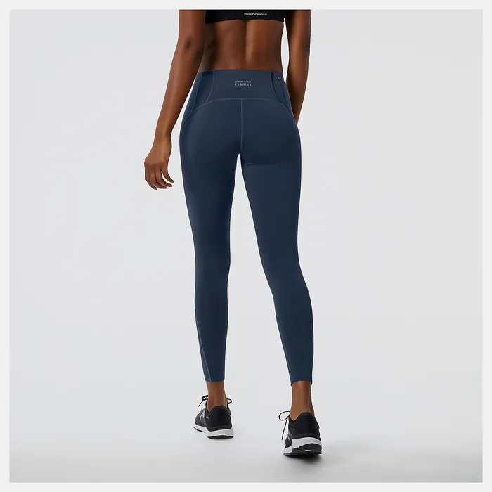 New Balance Run For Life Impact Run Tight NATURAL INDIGO Women Pants and Leggings New Balance Run For Life Impact Run Tight NATURAL INDIGO Women Pants and Leggings