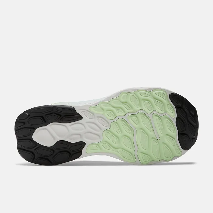 New Balance Running Women Fresh Foam X 1080v12 White with Bleach Blue and Green Aura New Balance Running Women Fresh Foam X 1080v12 White with Bleach Blue and Green Aura