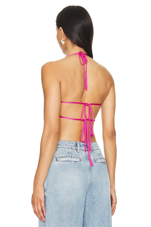 Orquidea Top Hibiscus Pink Women Lovers and Friends Tops Orquidea Top Hibiscus Pink Women Lovers and Friends Tops