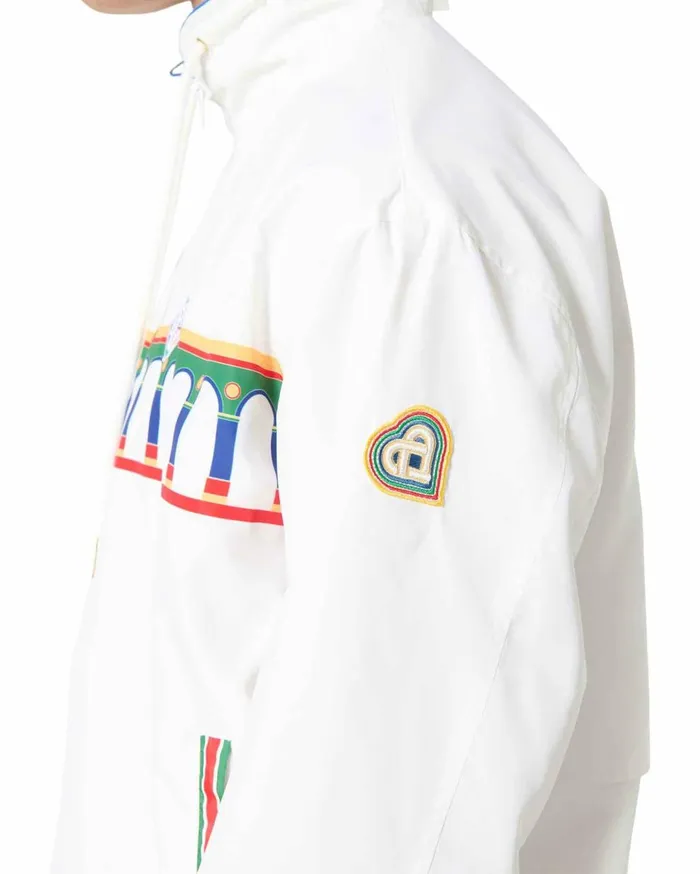 Outerwear Men Casablanca Paris Etruscan Track Jacket Outerwear Men Casablanca Paris Etruscan Track Jacket