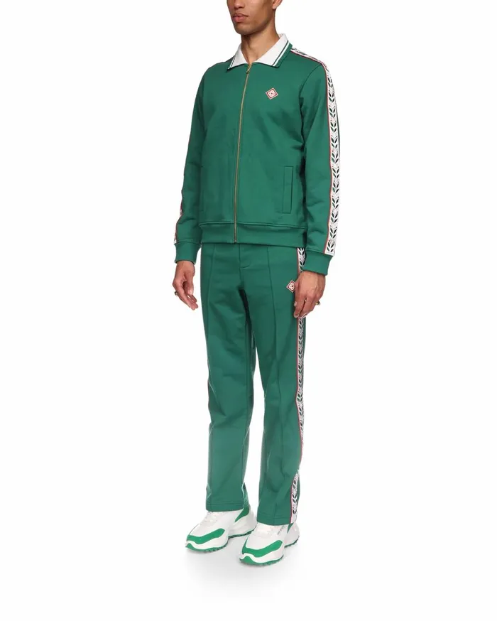 Outerwear Men Casablanca Paris Laurel Zip Up Jacket Outerwear Men Casablanca Paris Laurel Zip Up Jacket