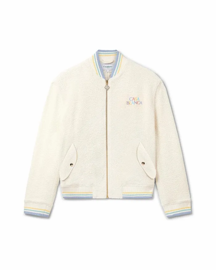 Outerwear Men Casablanca Paris Maison Pastelle Bomber Jacket