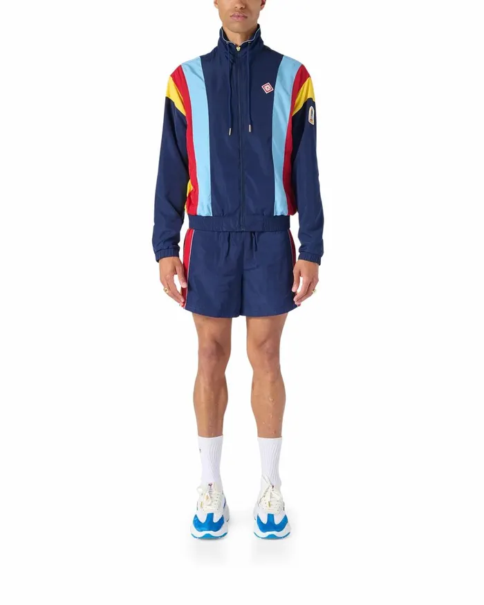 Outerwear Men Casablanca Paris Side Panel Shell Suit Track Jacket Outerwear Men Casablanca Paris Side Panel Shell Suit Track Jacket