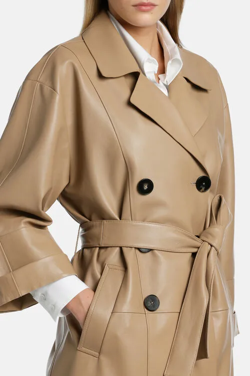 Outerwear Vespaio Vespaio Beige Luisa Spagnoli Women Outerwear Vespaio Vespaio Beige Luisa Spagnoli Women