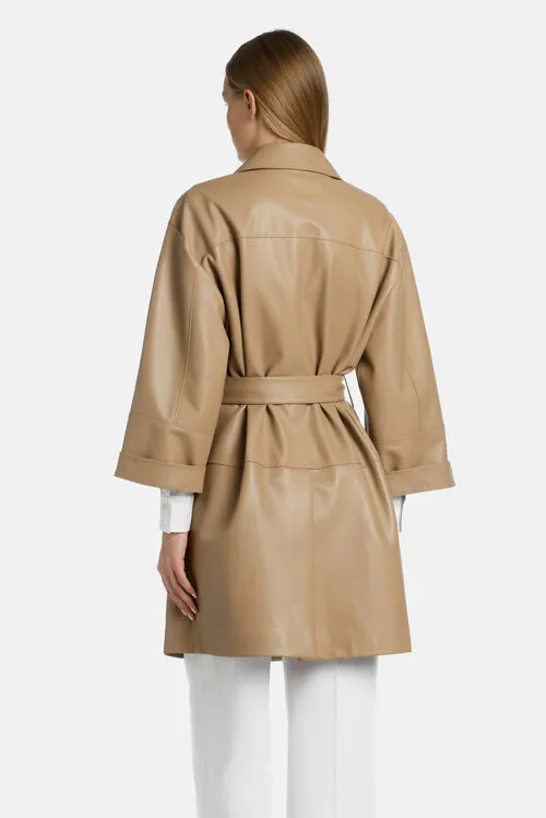 Outerwear Vespaio Vespaio Beige Luisa Spagnoli Women Outerwear Vespaio Vespaio Beige Luisa Spagnoli Women