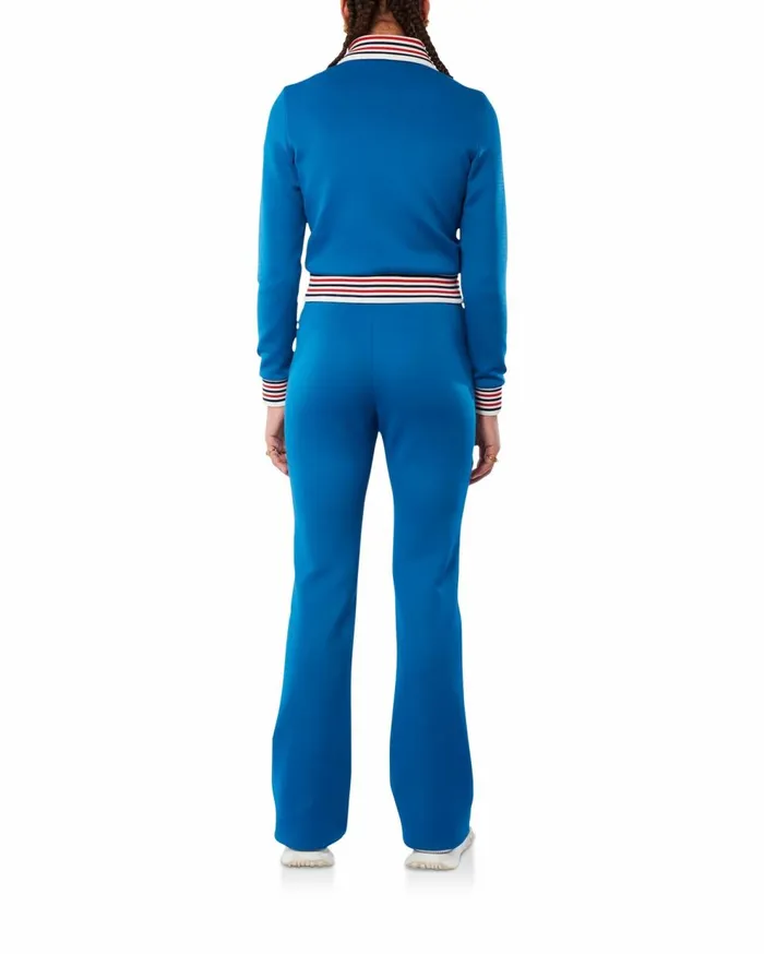 Outerwear Women Casablanca Paris Blue Triple Zip Tracksuit Jacket