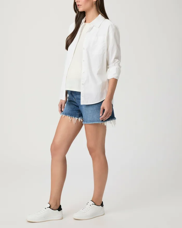 PAIGE Asher Short Maternity 8211 Chillin Destructed Women Shorts