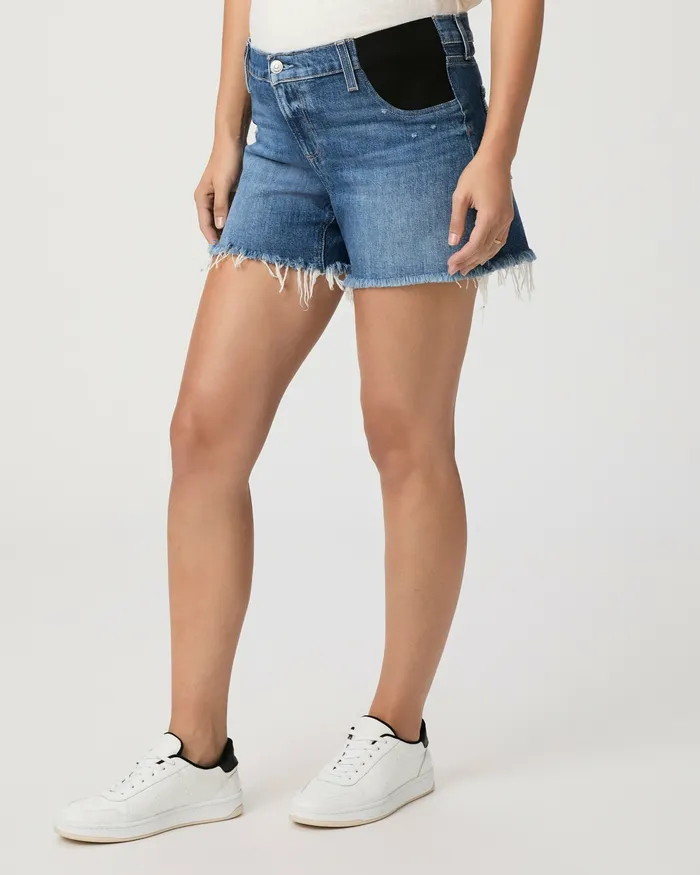 PAIGE Asher Short Maternity 8211 Chillin Destructed Women Shorts