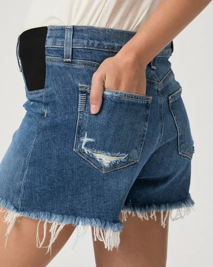 PAIGE Asher Short Maternity 8211 Chillin Destructed Women Shorts
