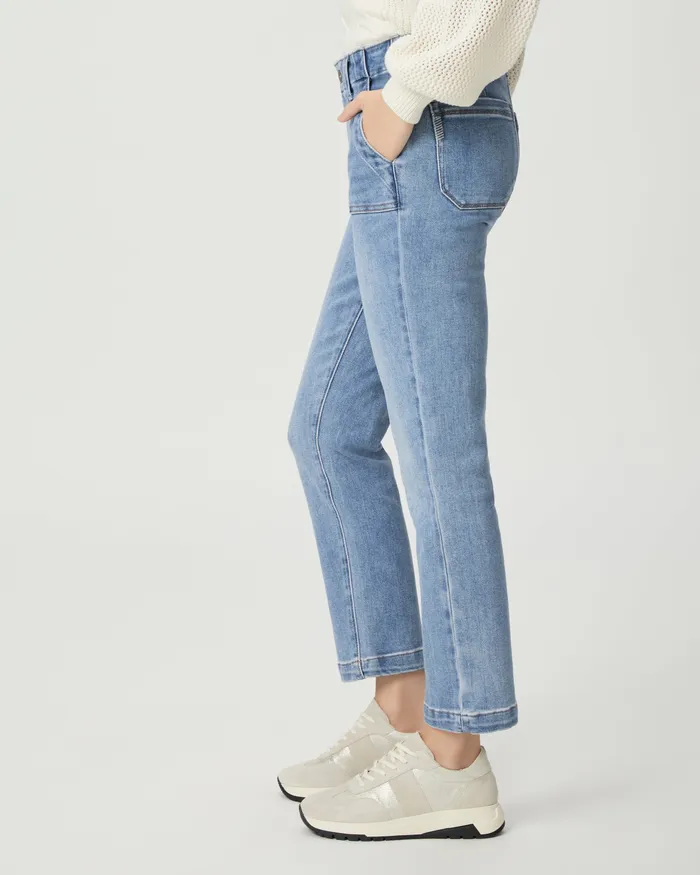PAIGE Mayslie Straight Ankle Pant 8211 Mel Women Straight PAIGE Mayslie Straight Ankle Pant 8211 Mel Women Straight