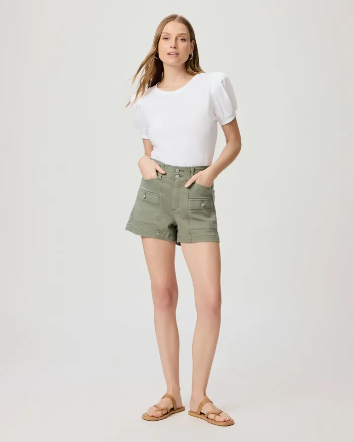 PAIGE Olivia Cargo Short 8211 Vintage Sweet Succulent Women Shorts PAIGE Olivia Cargo Short 8211 Vintage Sweet Succulent Women Shorts