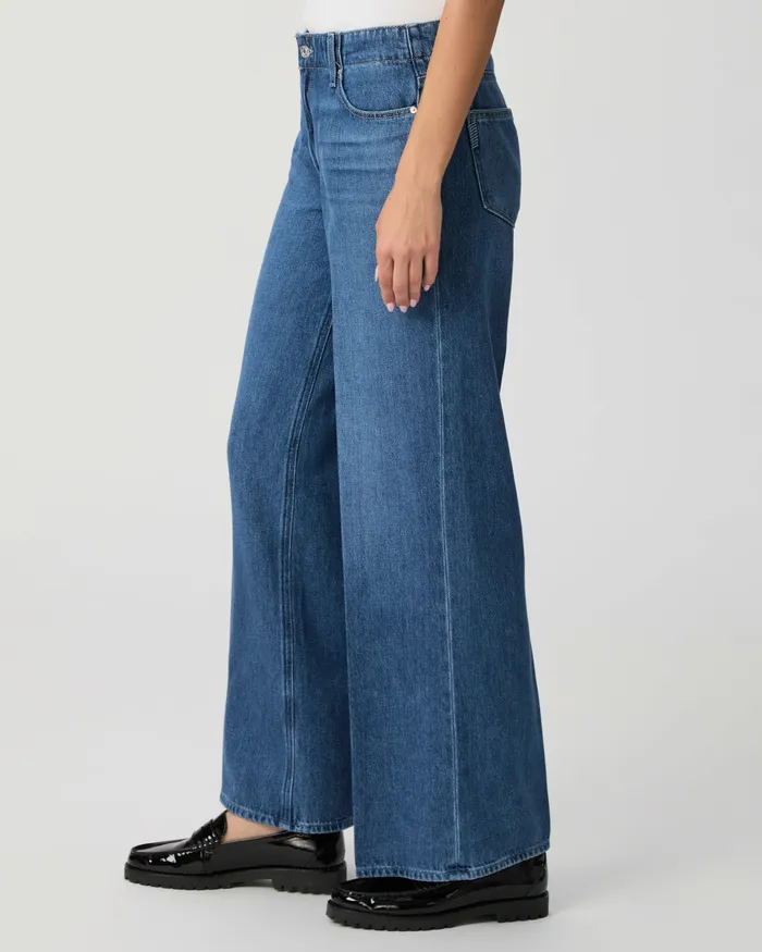 PAIGE Wide Leg Women Zoey 31 Inch Wide Leg Jean 8211 Brentley PAIGE Wide Leg Women Zoey 31 Inch Wide Leg Jean 8211 Brentley