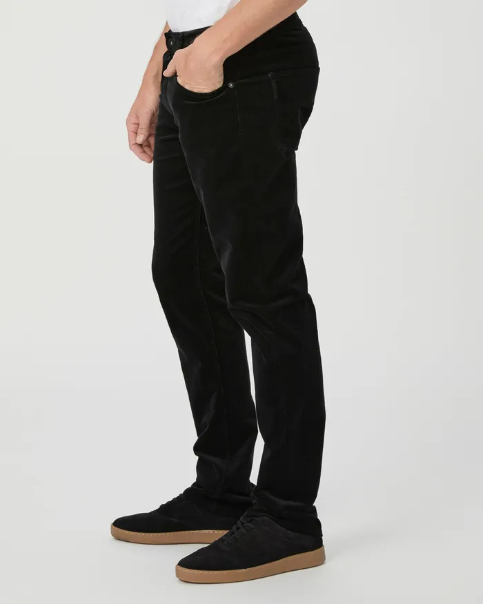 Pants and Joggers Lennox Slim Pant 8211 Black Corduroy 8211 PAIGE Men Pants and Joggers Lennox Slim Pant 8211 Black Corduroy 8211 PAIGE Men