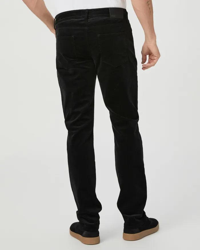 Pants and Joggers Lennox Slim Pant 8211 Black Corduroy 8211 PAIGE Men Pants and Joggers Lennox Slim Pant 8211 Black Corduroy 8211 PAIGE Men