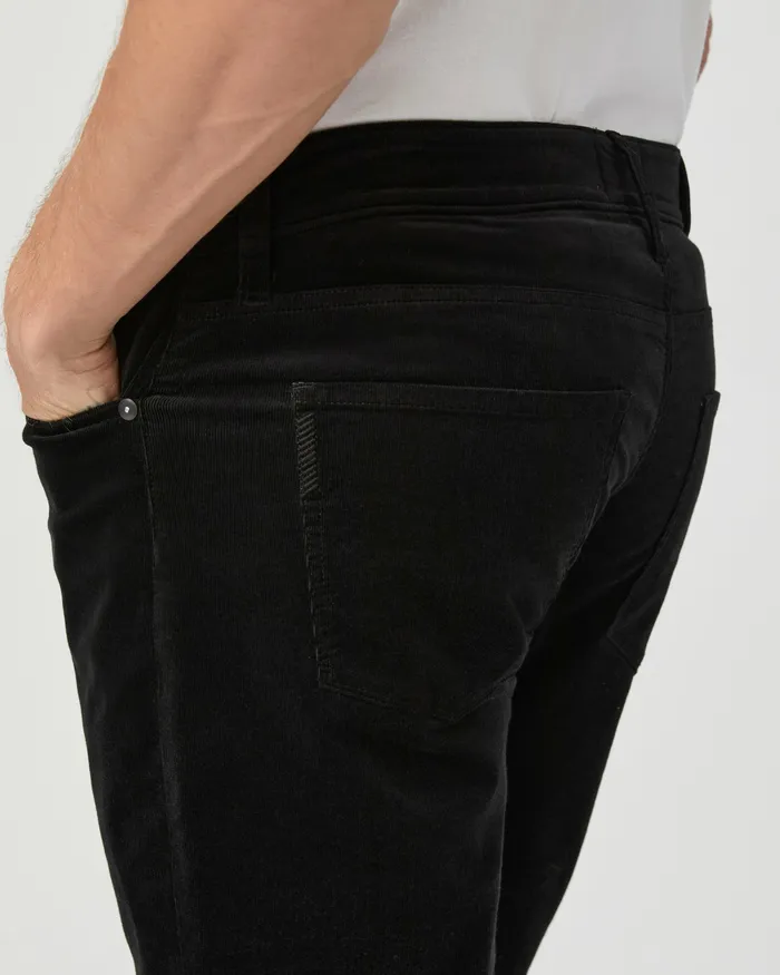 Pants and Joggers Lennox Slim Pant 8211 Black Corduroy 8211 PAIGE Men Pants and Joggers Lennox Slim Pant 8211 Black Corduroy 8211 PAIGE Men