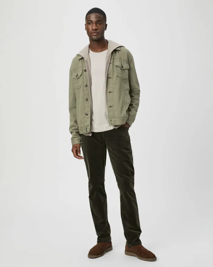 Pants and Joggers Men Federal Slim Straight Pant 8211 Shaded Glen Corduroy PAIGE Pants and Joggers Men Federal Slim Straight Pant 8211 Shaded Glen Corduroy PAIGE