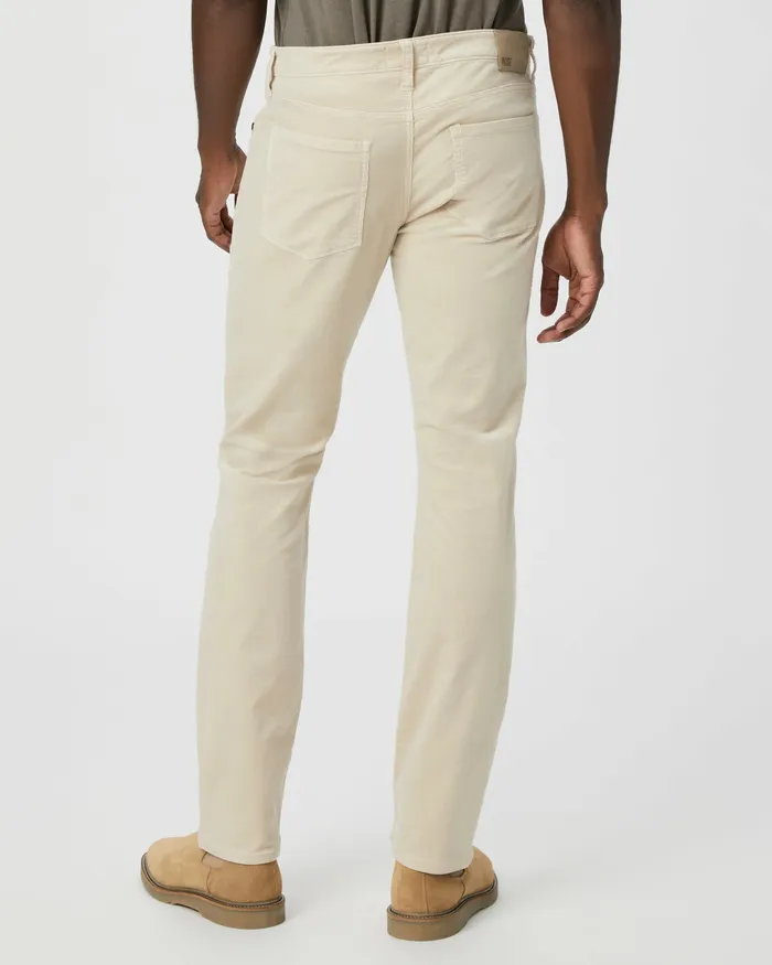 Pants and Joggers PAIGE Men Federal Slim Straight Pant 8211 Ivory Cream Corduroy Pants and Joggers PAIGE Men Federal Slim Straight Pant 8211 Ivory Cream Corduroy