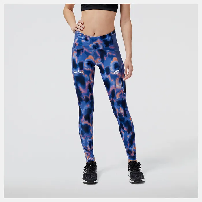 Pants and Leggings Women New Balance Run For Life Printed Impact Run Tight NIGHT SKY Pants and Leggings Women New Balance Run For Life Printed Impact Run Tight NIGHT SKY