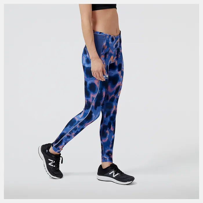 Pants and Leggings Women New Balance Run For Life Printed Impact Run Tight NIGHT SKY Pants and Leggings Women New Balance Run For Life Printed Impact Run Tight NIGHT SKY