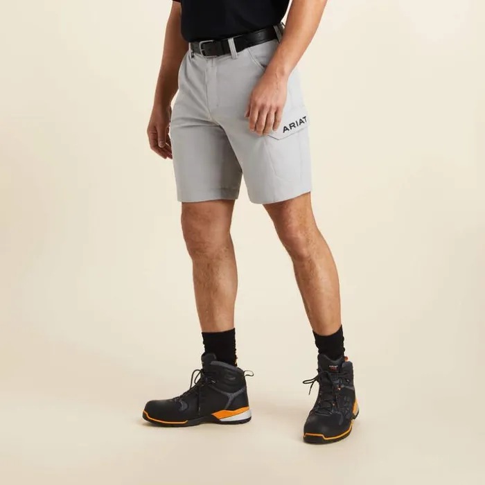 Pants and Shorts Men Ariat Rebar WorkFlow Ultralight Short Alloy