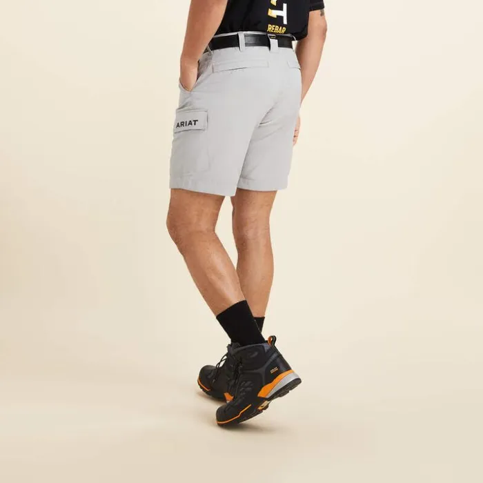 Pants and Shorts Men Ariat Rebar WorkFlow Ultralight Short Alloy