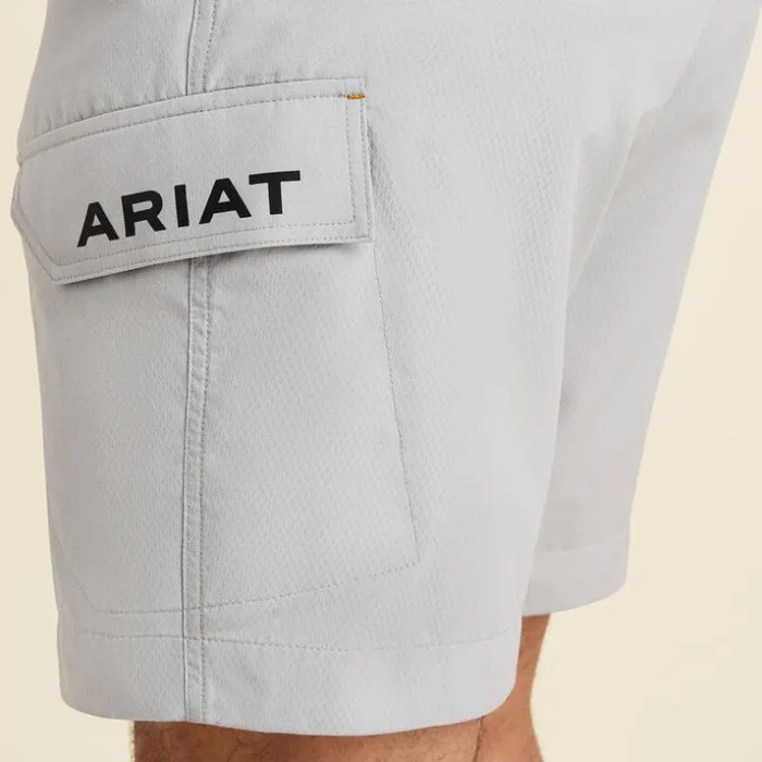 Pants and Shorts Men Ariat Rebar WorkFlow Ultralight Short Alloy