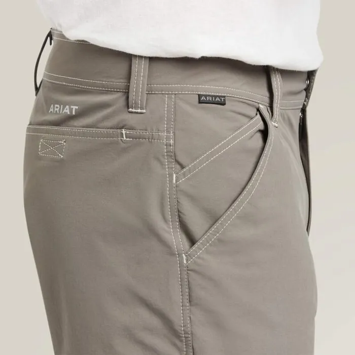 Pants and Shorts Men Ariat Tek Short Charcoal Gray Pants and Shorts Men Ariat Tek Short Charcoal Gray