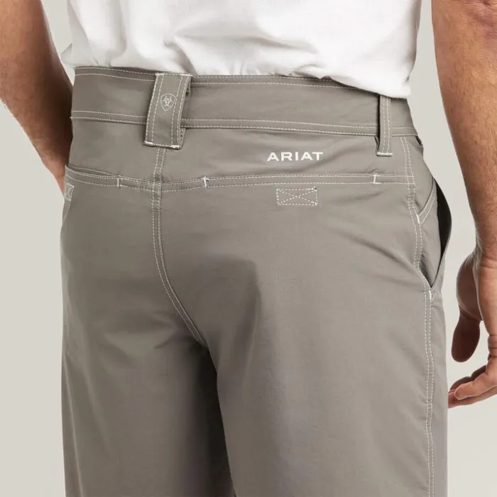 Pants and Shorts Men Ariat Tek Short Charcoal Gray Pants and Shorts Men Ariat Tek Short Charcoal Gray