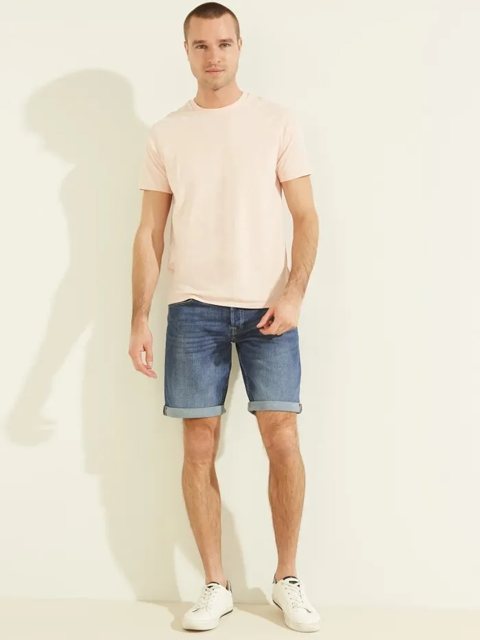 Pants and Shorts Men GUESS Eco Sonny Denim Shorts Carry Mid
