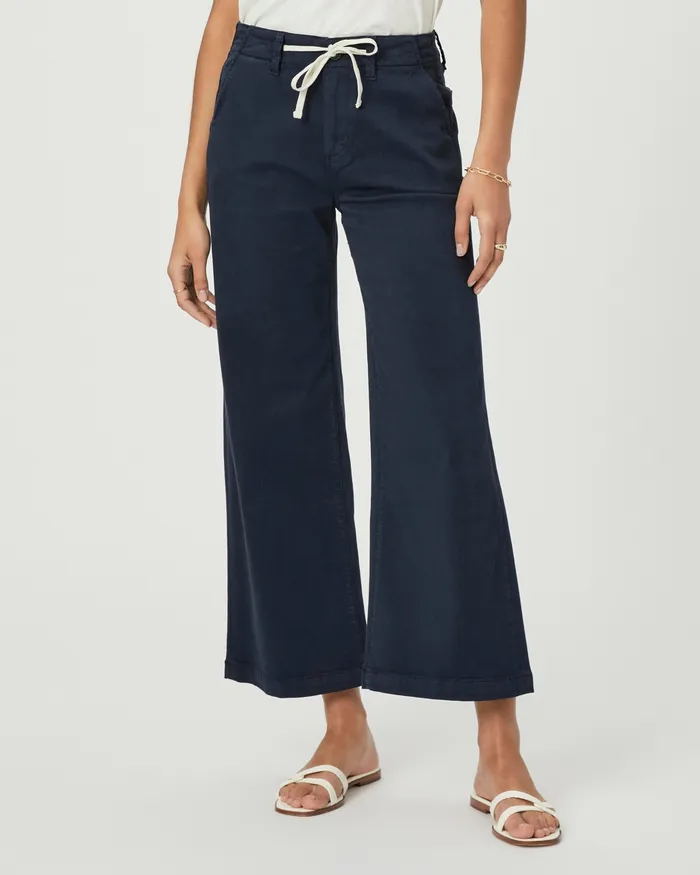 Pants PAIGE Women Carly 8211 Vintage Navy Seascape Pants PAIGE Women Carly 8211 Vintage Navy Seascape