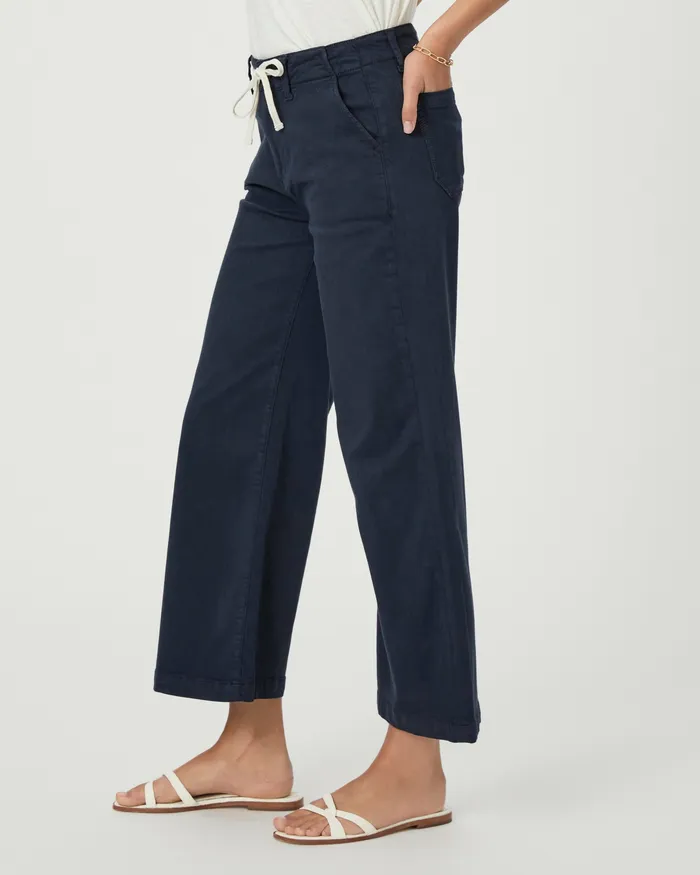 Pants PAIGE Women Carly 8211 Vintage Navy Seascape Pants PAIGE Women Carly 8211 Vintage Navy Seascape