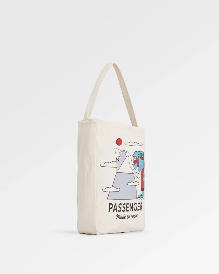 Passenger Backpacks and Bags Sneaky Peak Organic Cotton Tote Bag Multi Passenger Multi Passenger 8211 WomenMen