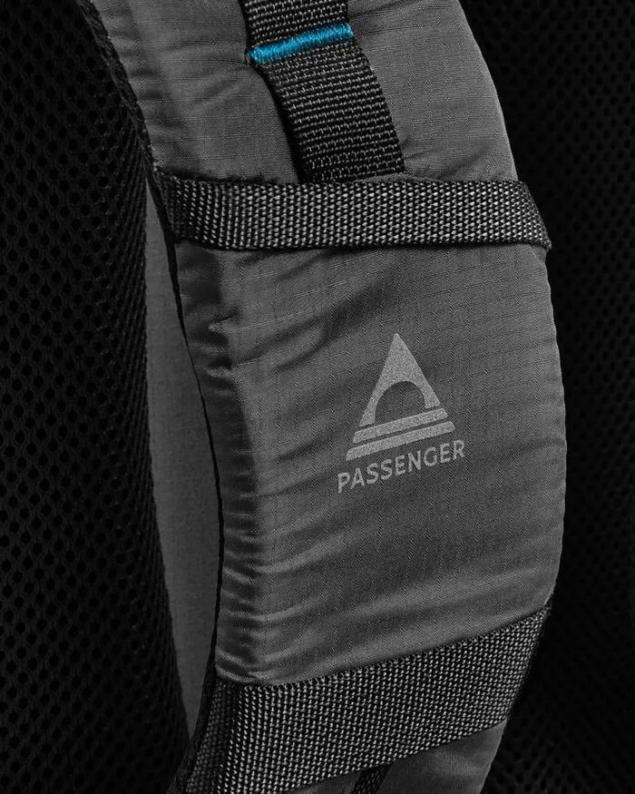 Passenger Backpacks and Bags Track Recycled 20L Backpack Black Black 8211 WomenMen