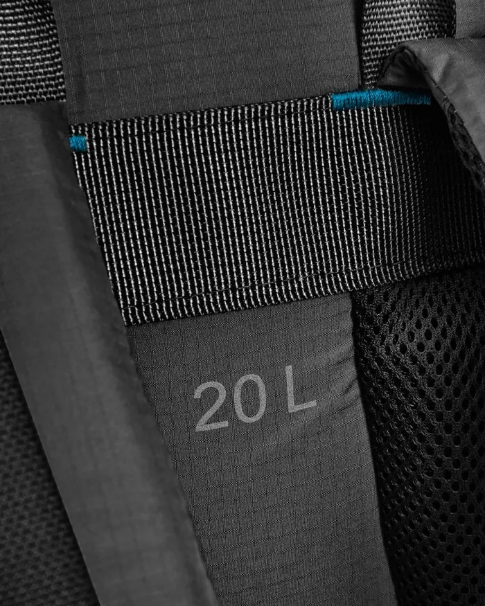 Passenger Backpacks and Bags Track Recycled 20L Backpack Black Black 8211 WomenMen