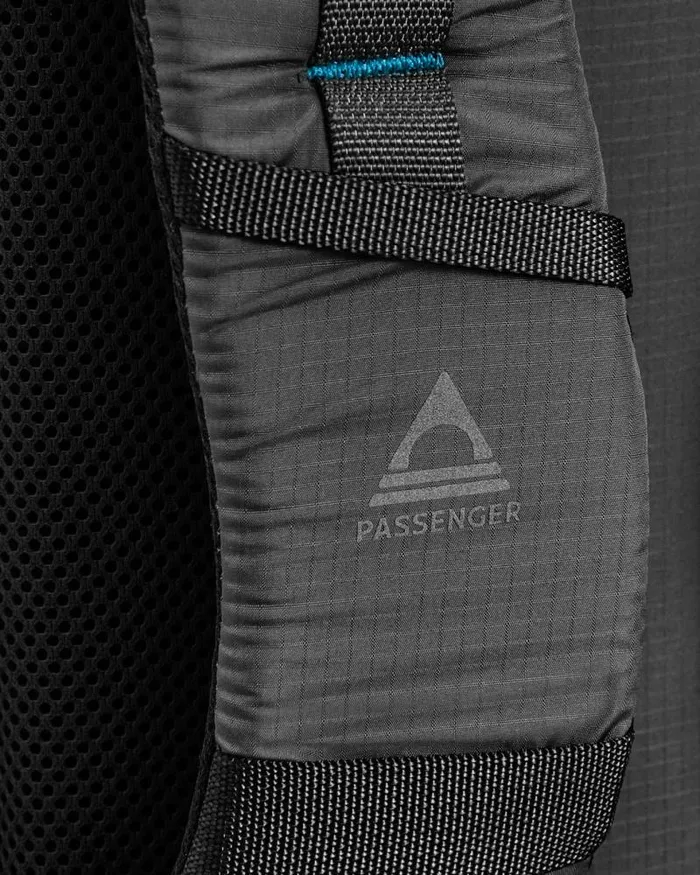 Passenger Backpacks and Bags Track Recycled 30L Backpack Black Black 8211 WomenMen