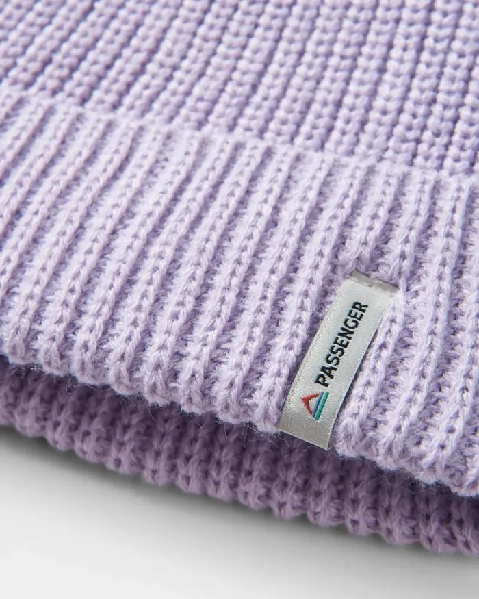 Passenger Beanies Compass Recycled Beanie Lilac Mist Lilac Mist 8211 WomenMen
