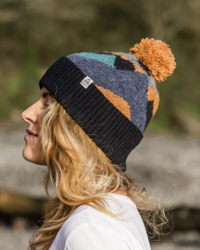 Passenger Beanies Scenic Recycled Bobble Hat Scenic Navy Scenic Navy 8211 WomenMen