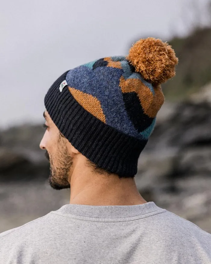 Passenger Beanies Scenic Recycled Bobble Hat Scenic Navy Scenic Navy 8211 WomenMen