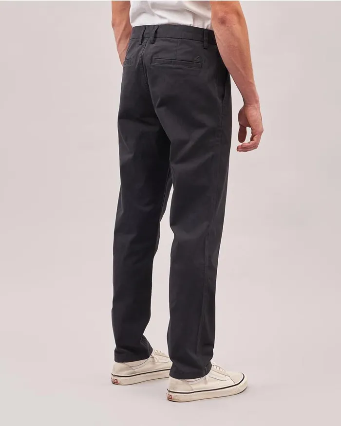 Passenger Bottoms 365 Organic Cotton Trouser Faded Black Faded Black 8211 Men