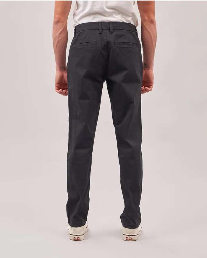 Passenger Bottoms 365 Organic Cotton Trouser Faded Black Faded Black 8211 Men
