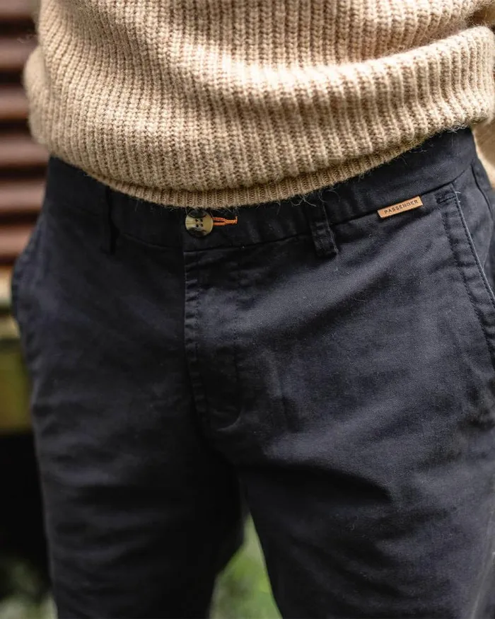 Passenger Bottoms 365 Organic Cotton Trouser Faded Black Faded Black 8211 Men