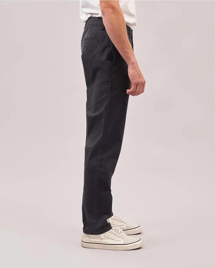 Passenger Bottoms 365 Organic Cotton Trouser Faded Black Faded Black 8211 Men